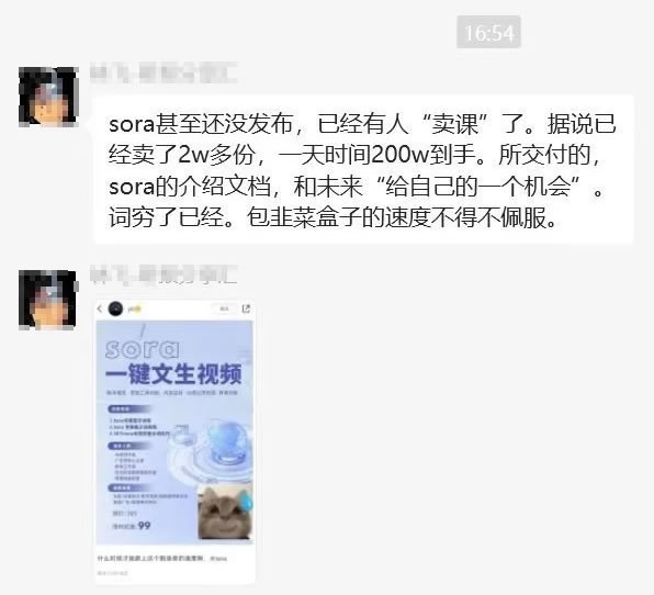 第一批靠Sora赚钱的人已经出现了 人工智能AI ChatGPT 网络培训 微新闻 第1张